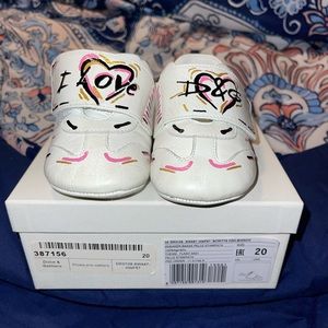 Dolce Gabbana Baby ✨ Calfskin Daymaster Sneakers with I Love D&G print ✨